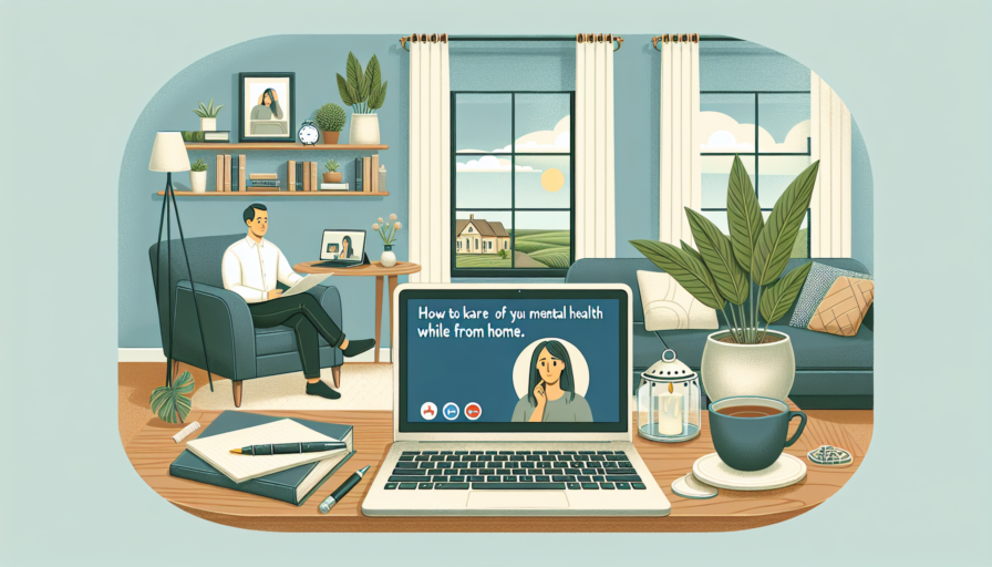 Cómo cuidar tu salud mental mientras teletrabajas