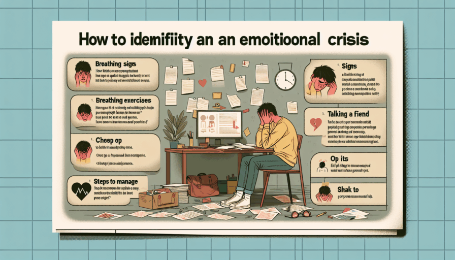 Cómo identificar una crisis emocional (y qué hacer)