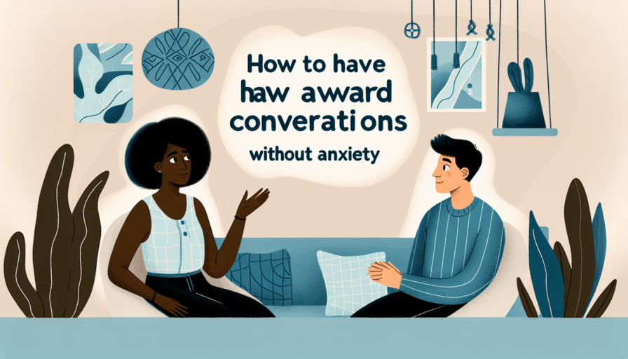 Cómo tener conversaciones incómodas sin ansiedad